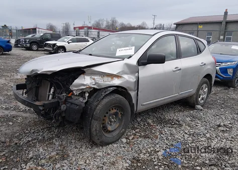 2011 Nissan Rogue S from USA, damaged, VIN JN8AS5MV4BW667725